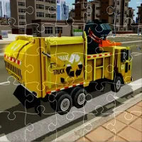 Garbage Trucks Jigsaw