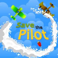 Save The Pilot Airplane HTML5 Shooter Game