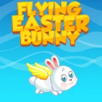 Flying Easter Bunny