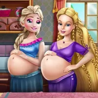 Happy Princesses Pregnant Bffs