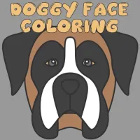 Doggy Face Coloring