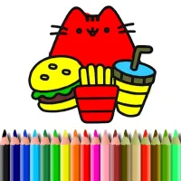 BTS Cute Cats Coloring