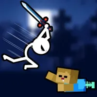 Stickman vs Zombies WorldCraft