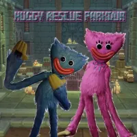 Huggy Rescue Parkour