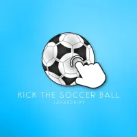 Kick the soccer ball