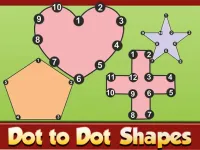 Dot to Dot Shapes Kids Education