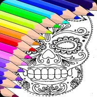 Sugar Skull Coloring Pages