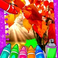 Autumn Coloring Game