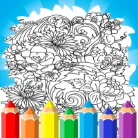 Printable Coloring Pages For Adults Flowers