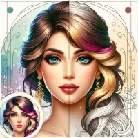 Colorful Art - Coloring Book