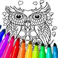 Tattoos Coloring Game