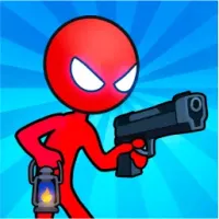 Red Stickman vs Monster School 2