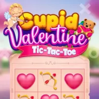 Cupid Valentine Tic Tac Toe