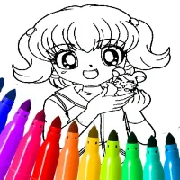 Anime Coloring Pages For Kids