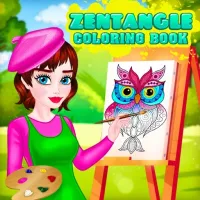 Zentangle Coloring Book