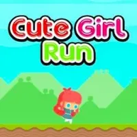 Cute Girl Run