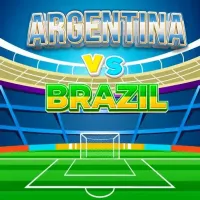 Match Football Brazil or Argentina