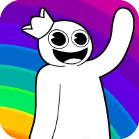 Rainbow Friends Coloring Book