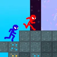 Stickman Blockworld Parkour 2