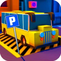 Bus Parking City 3D