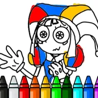 Pomni Coloring Book